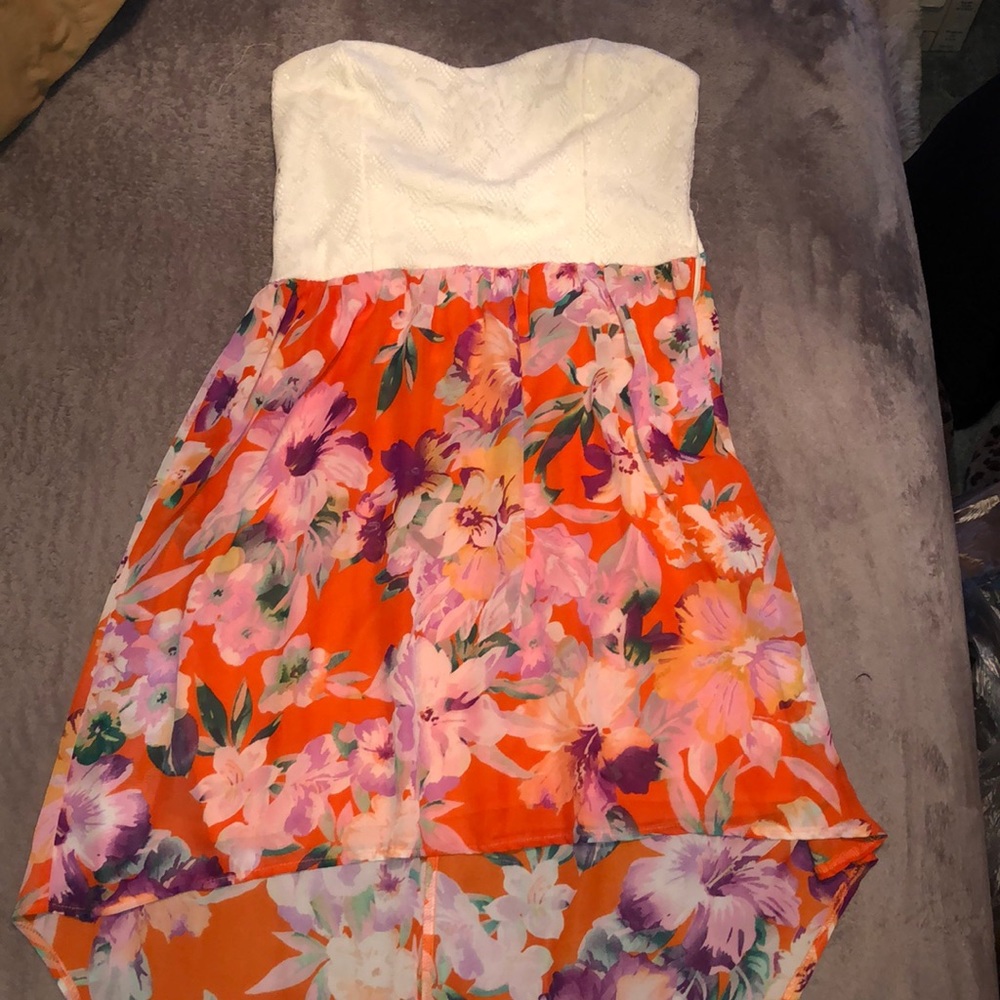 Strapless High-Low Dress!